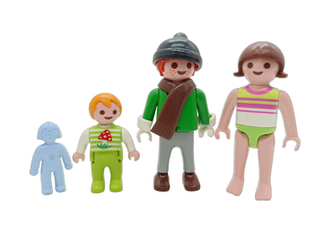 Playmobil Bundle Feuerwehr Set von 17 Figuren & Zubehör Fahrrad