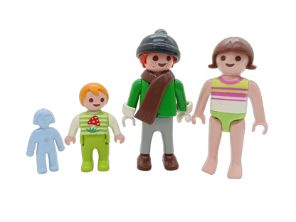 Playmobil Bundle Feuerwehr Set von 17 Figuren & Zubehör Fahrrad