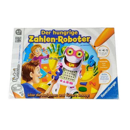 Ravensburger tiptoi Der hungrige Zahlen-Roboter Lernspiel