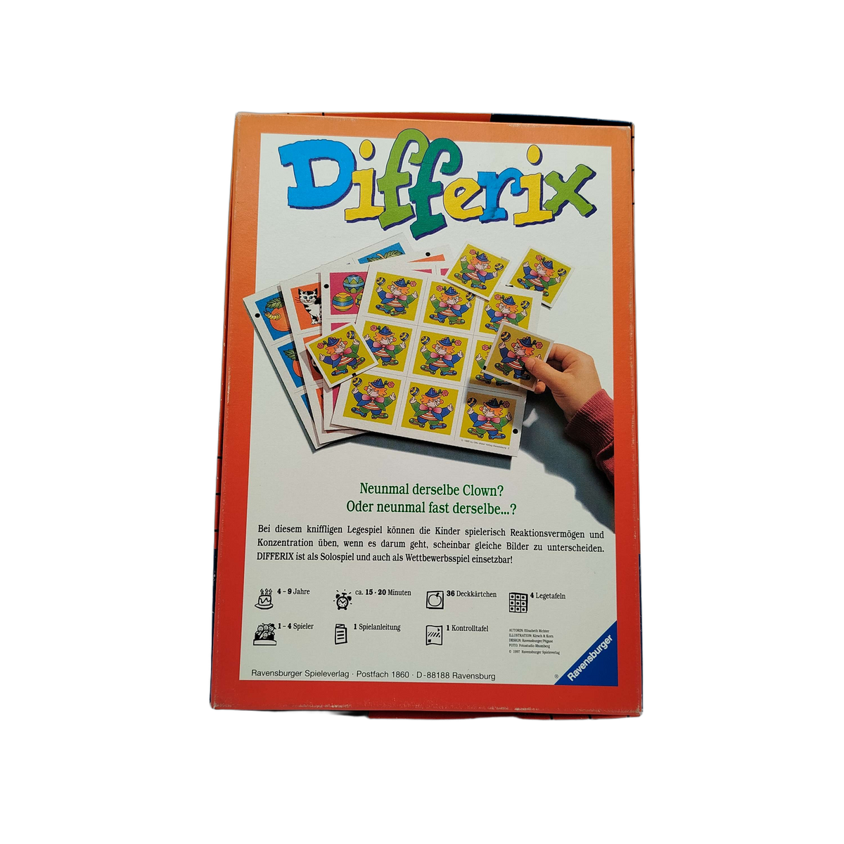 Ravensburger Differix Konzentrationsspiel 24 021 7