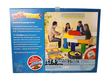 Ravensburger Make 'N' Break Brettspiel & Familienspiel, Neuwertig