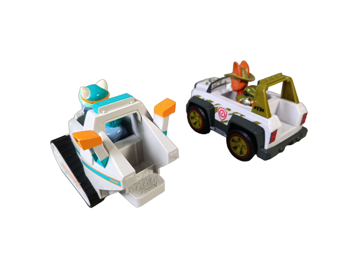 Spin Master Bundle Paw Patrol Set von 4 Fahrzeuge & Figuren