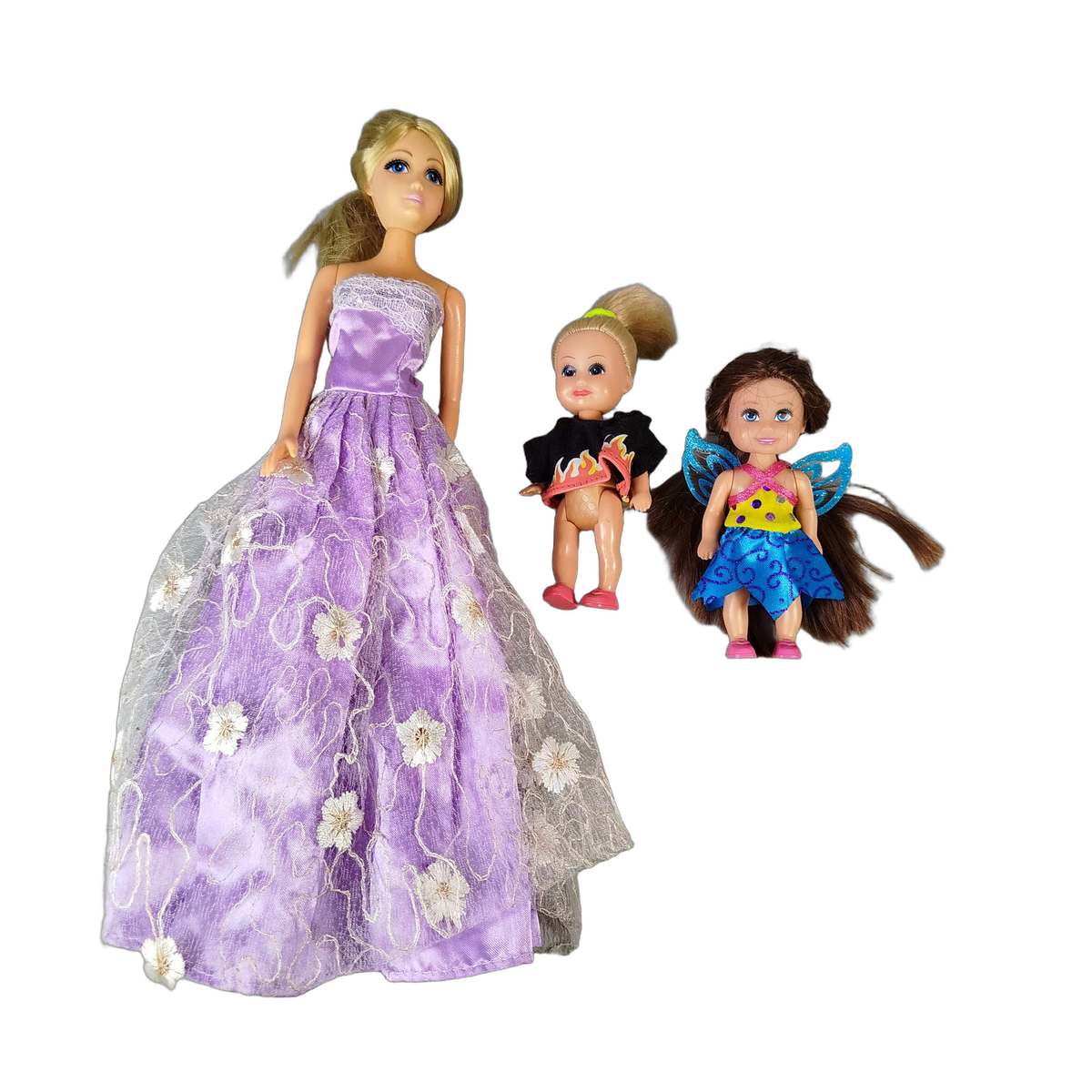 Zuru Bundle Glamour, Cupcake Fairy & Kelly/Shelly Set von 3 Modepuppen