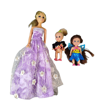 Zuru Bundle Glamour, Cupcake Fairy & Kelly/Shelly Set von 3 Modepuppen
