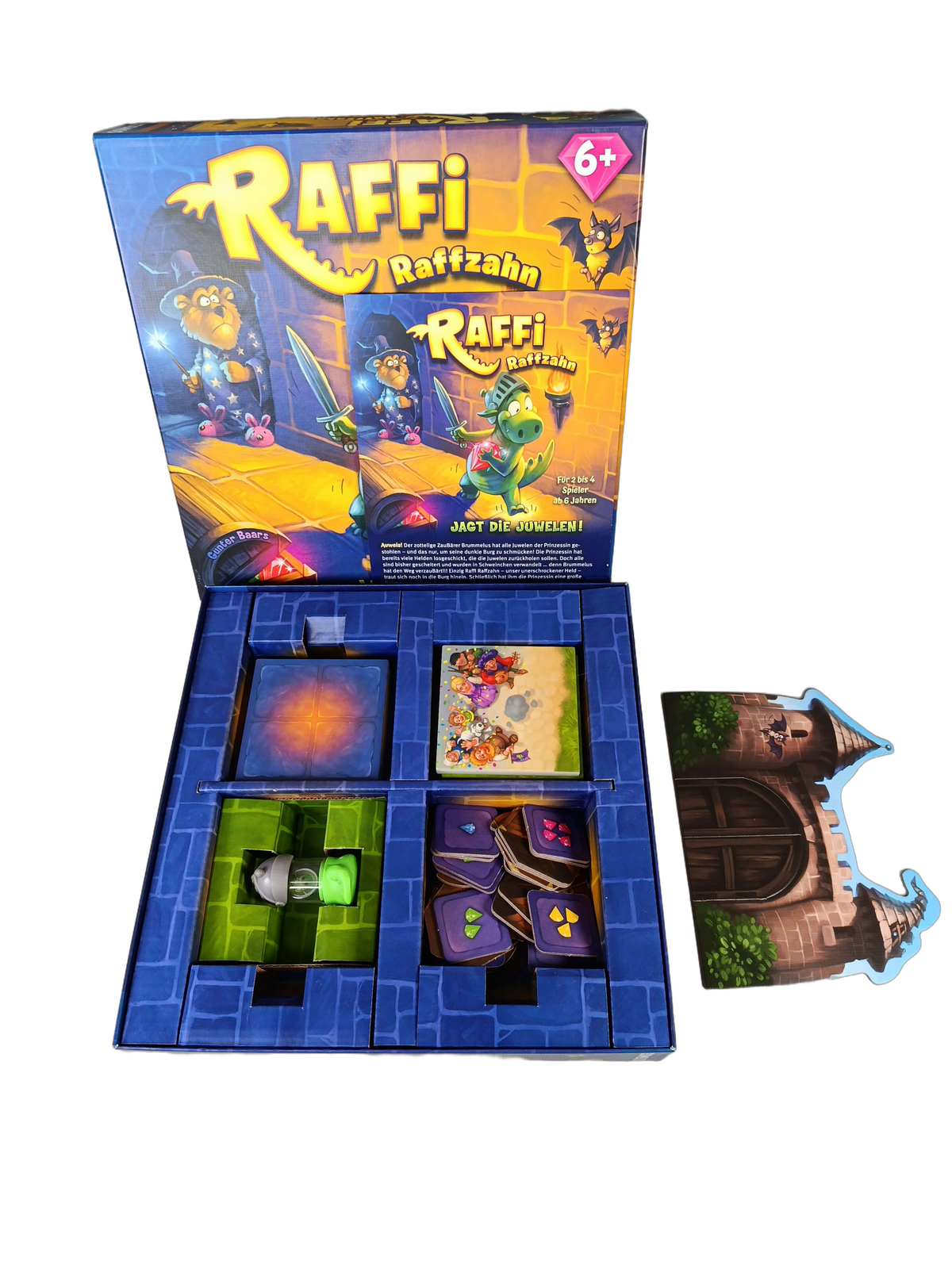 KOSMOS Raffi Raffzahn – Jagt die Juwelen 691765 Brettspiel