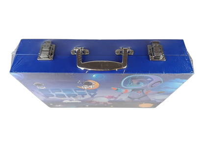 Space Party Mal- und Zeichenkoffer Bastelset, Neu