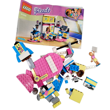 LEGO Bundle Friends 41327 41329 Mia & Olivia Set von 2 Zimmer Bausets