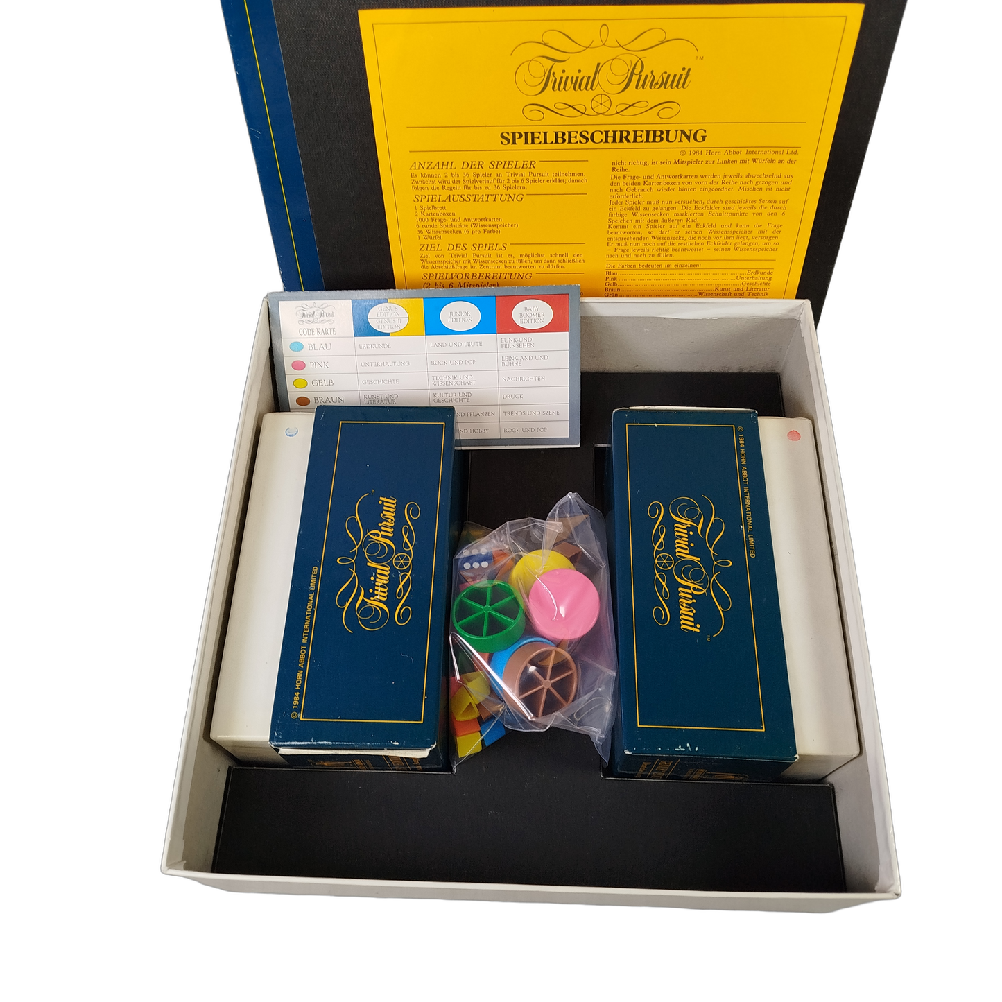 Parker Trivial Pursuit Genus Edition Brettspiel
