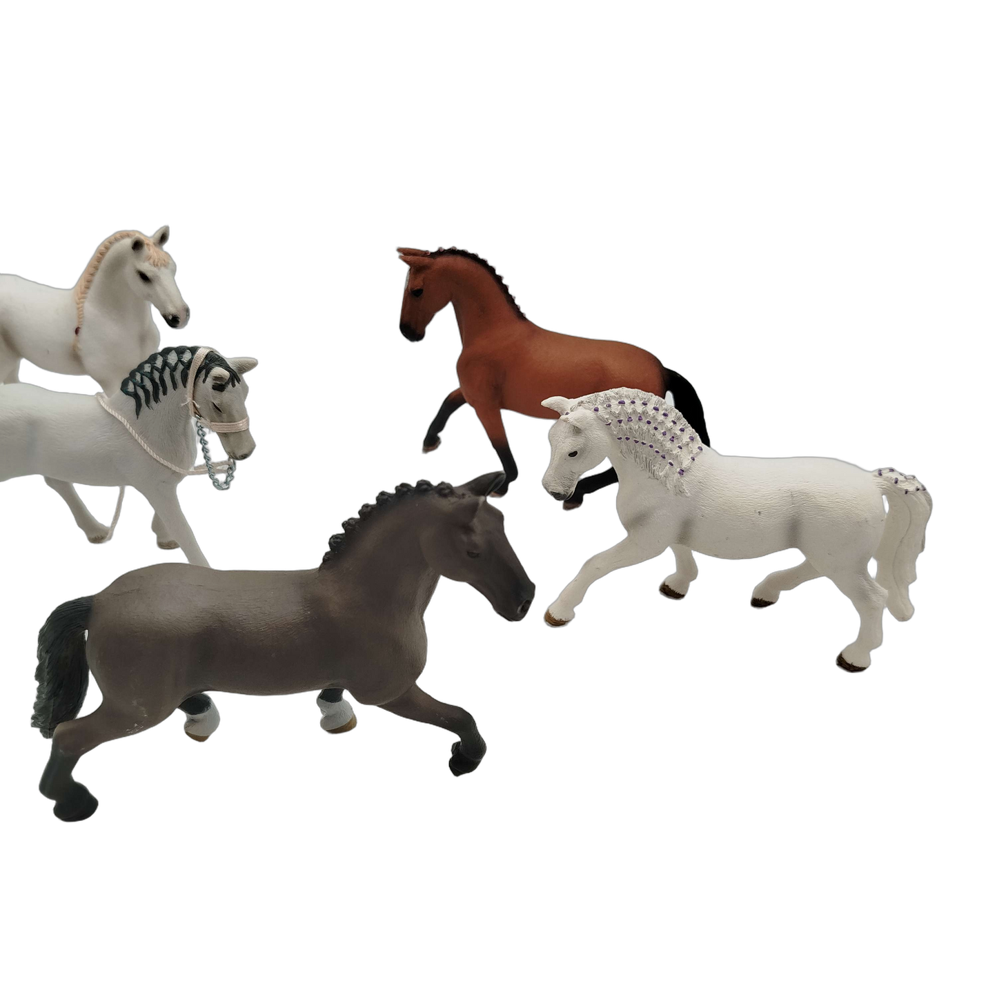 Schleich Bundle Pferde Set von 5 Figuren & Zubehör