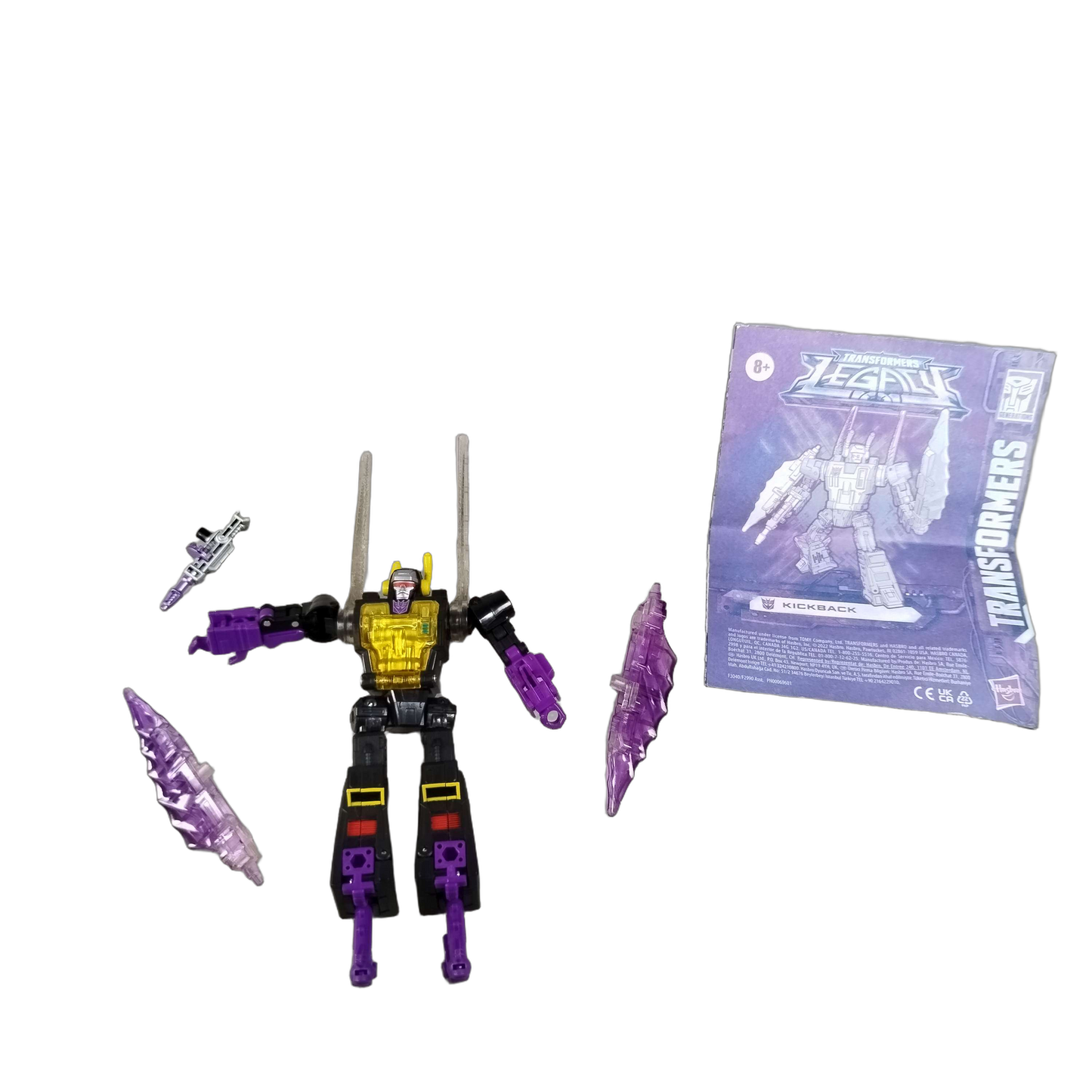 Hasbro Transformers Legacy Deluxe Kickback Actionfigur