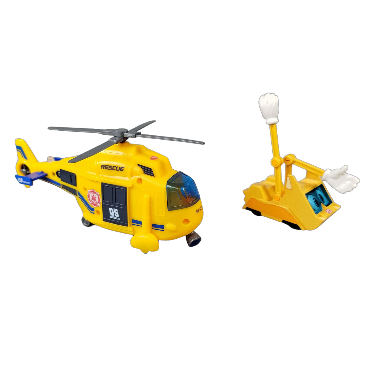 Bundle Rettung 05 Set von 2 Heli & Greifarm