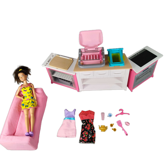Mattel FRH73 Ultimate Kitchen Puppenküche
