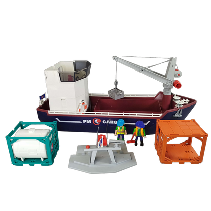 Playmobil Containerschiff 70769 Hafen Spielset
