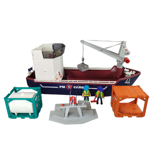 Playmobil Containerschiff 70769 Hafen Spielset