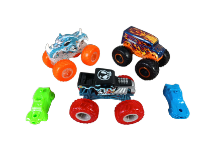 Mattel Bundle Hot Wheels Monster Trucks Set von 3 Monstertrucks