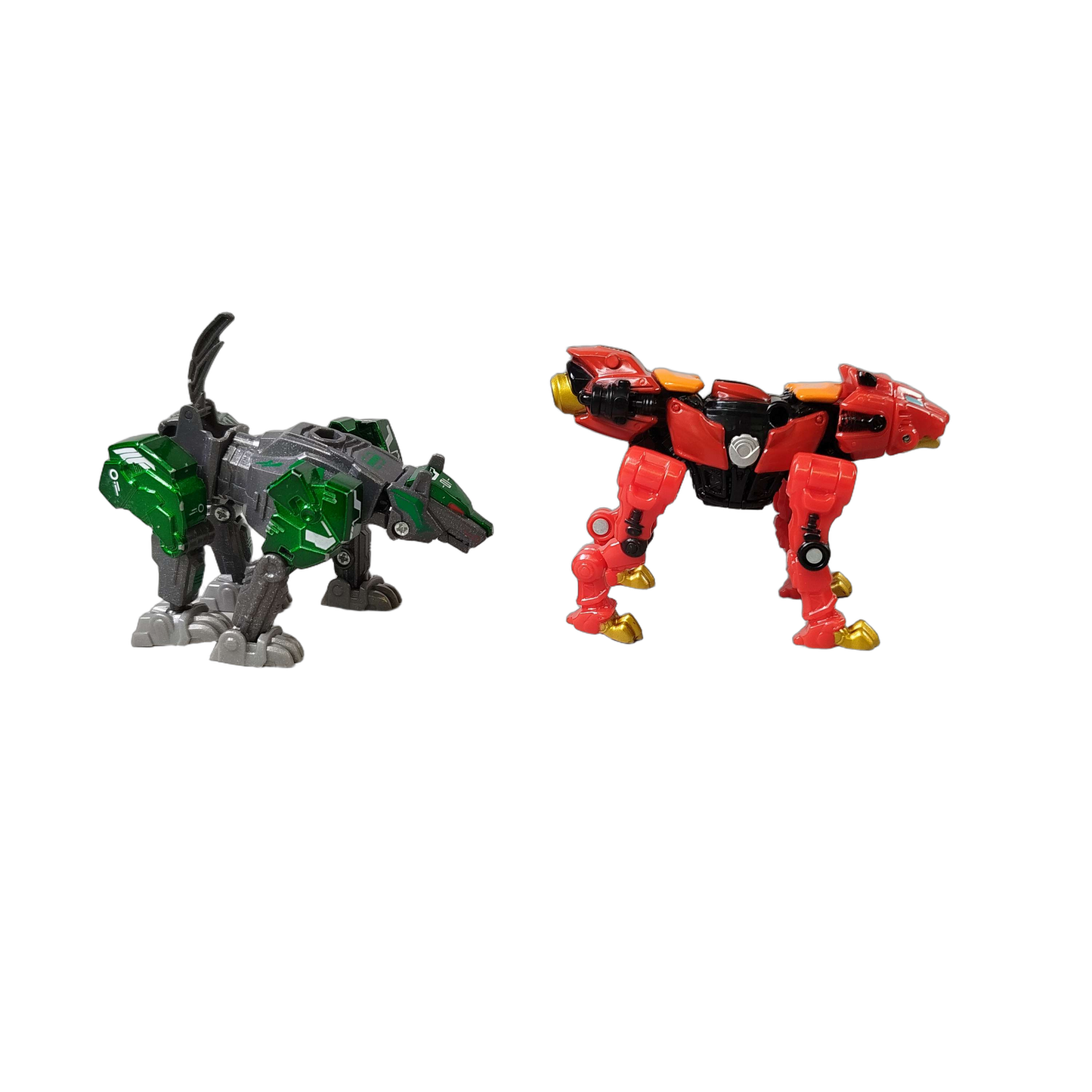 Young Toys Inc. Bundle Mech-Tiere Set von 4 Actionfiguren