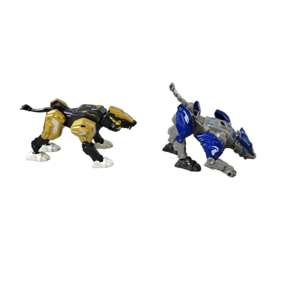 Young Toys Inc. Bundle Mech-Tiere Set von 4 Actionfiguren
