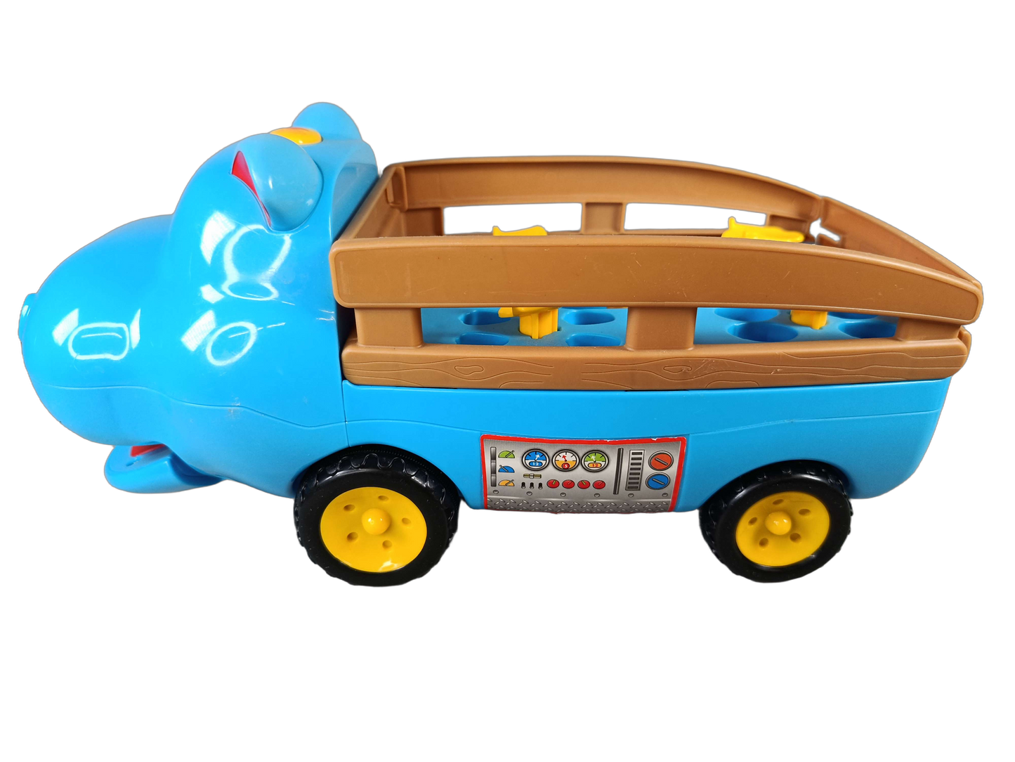 Kiddieland Bundle Safari Nilpferd Set von 6 Rutscher & Tierfiguren