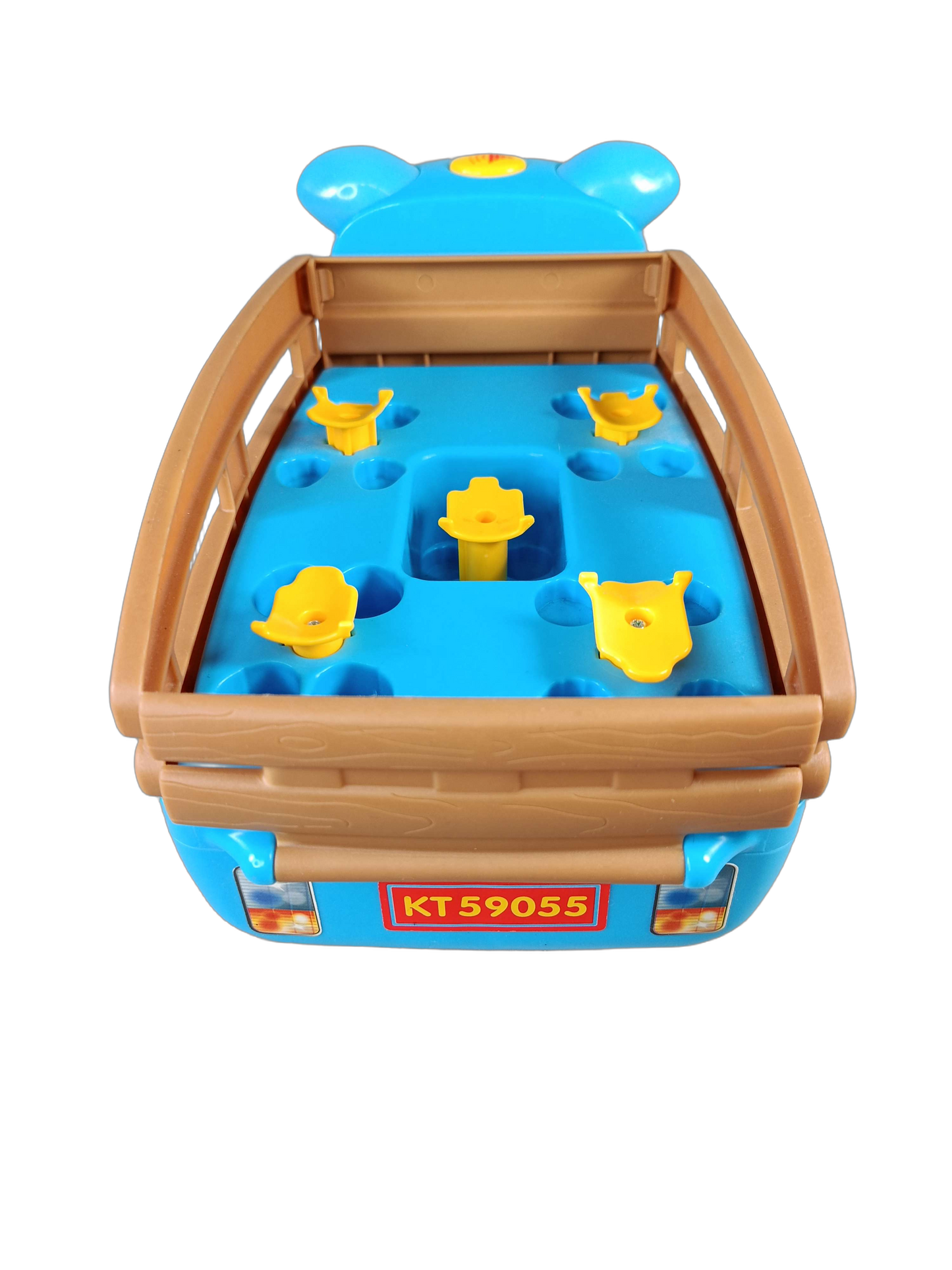 Kiddieland Bundle Safari Nilpferd Set von 6 Rutscher & Tierfiguren