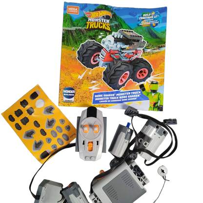 Konvolut Bausteine & Monster Trucks ca. 6,7 kg, ab 6 Jahre