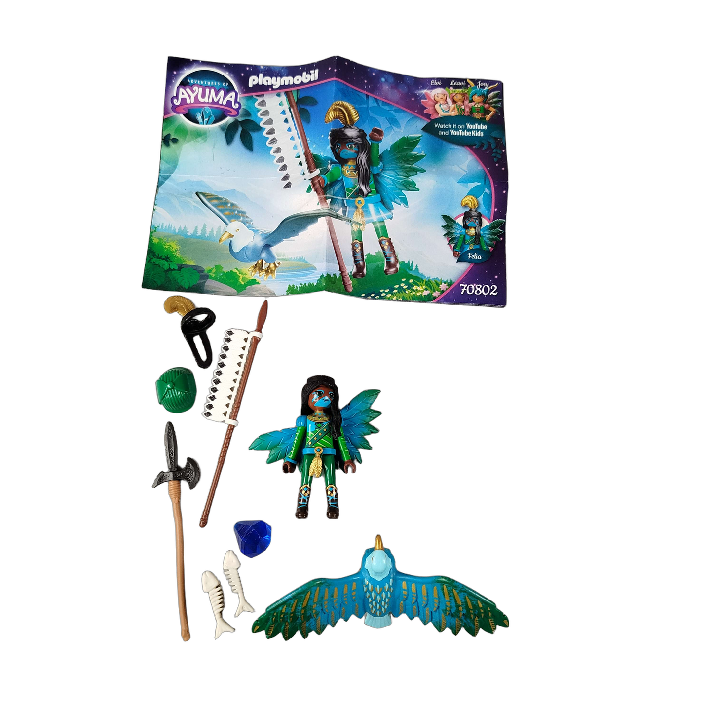 Playmobil Bundle Ayuma Set von 2 70802 70825 Figuren & Zubehör
