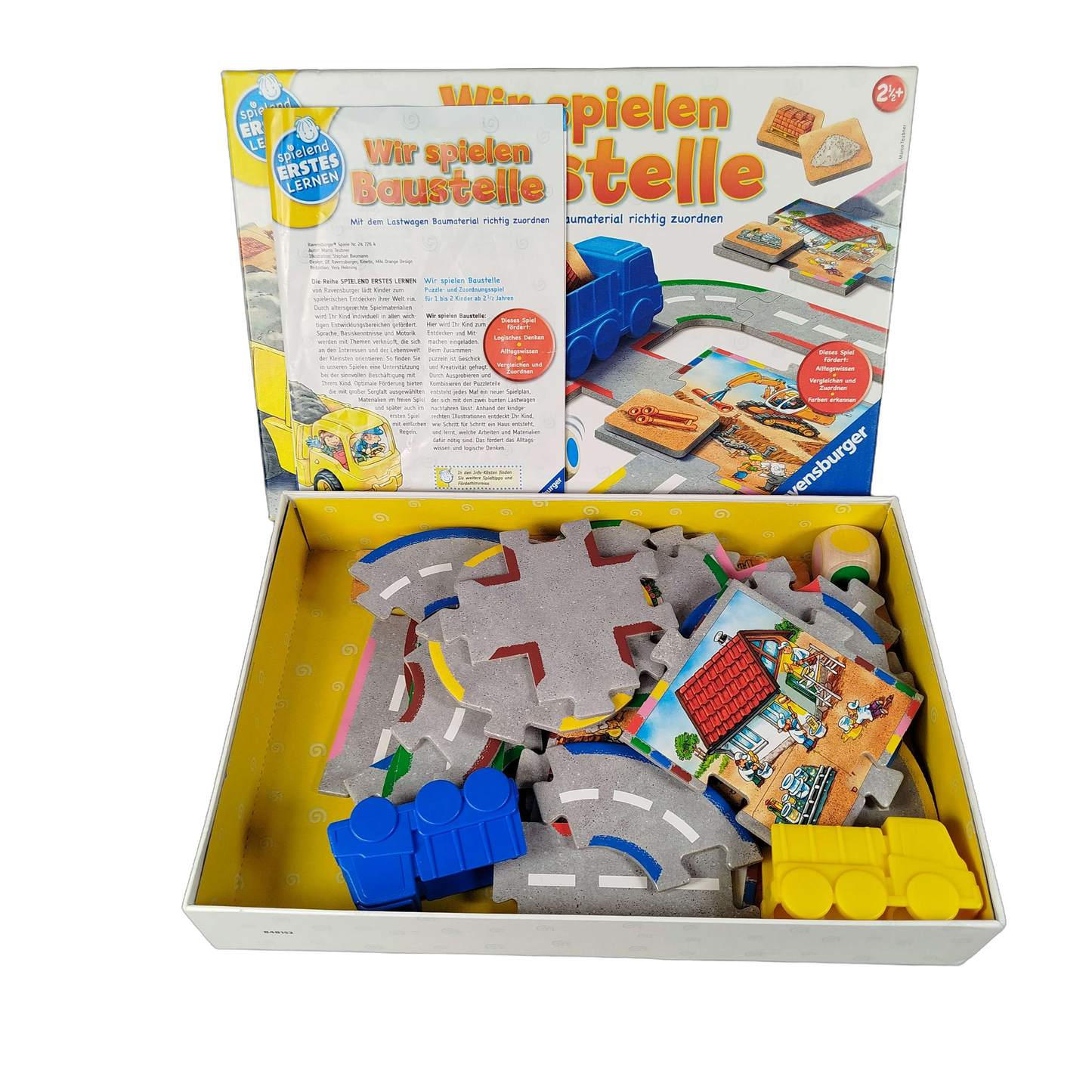 Ravensburger Wir spielen Baustelle 24726 Brettspiel