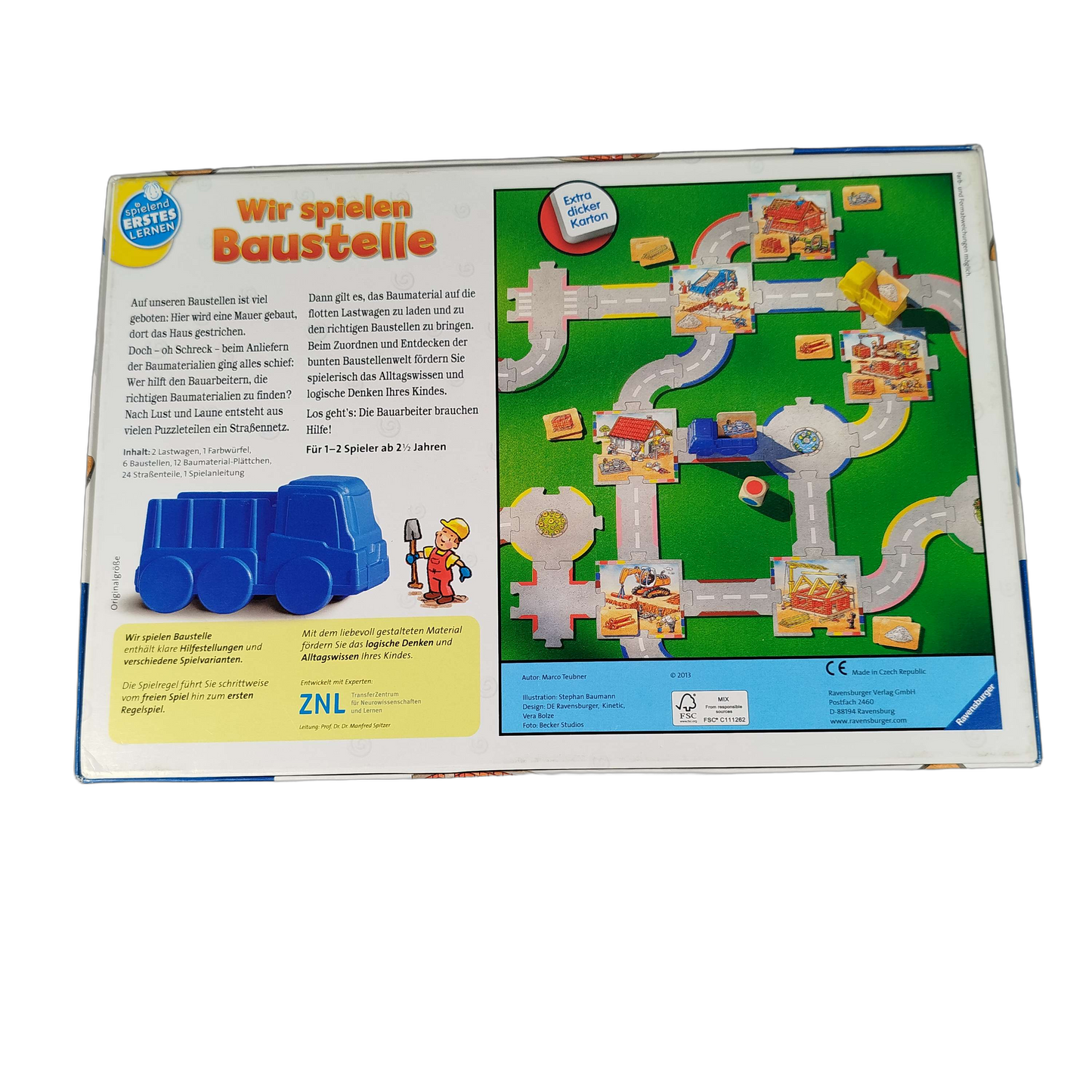 Ravensburger Wir spielen Baustelle 24726 Brettspiel