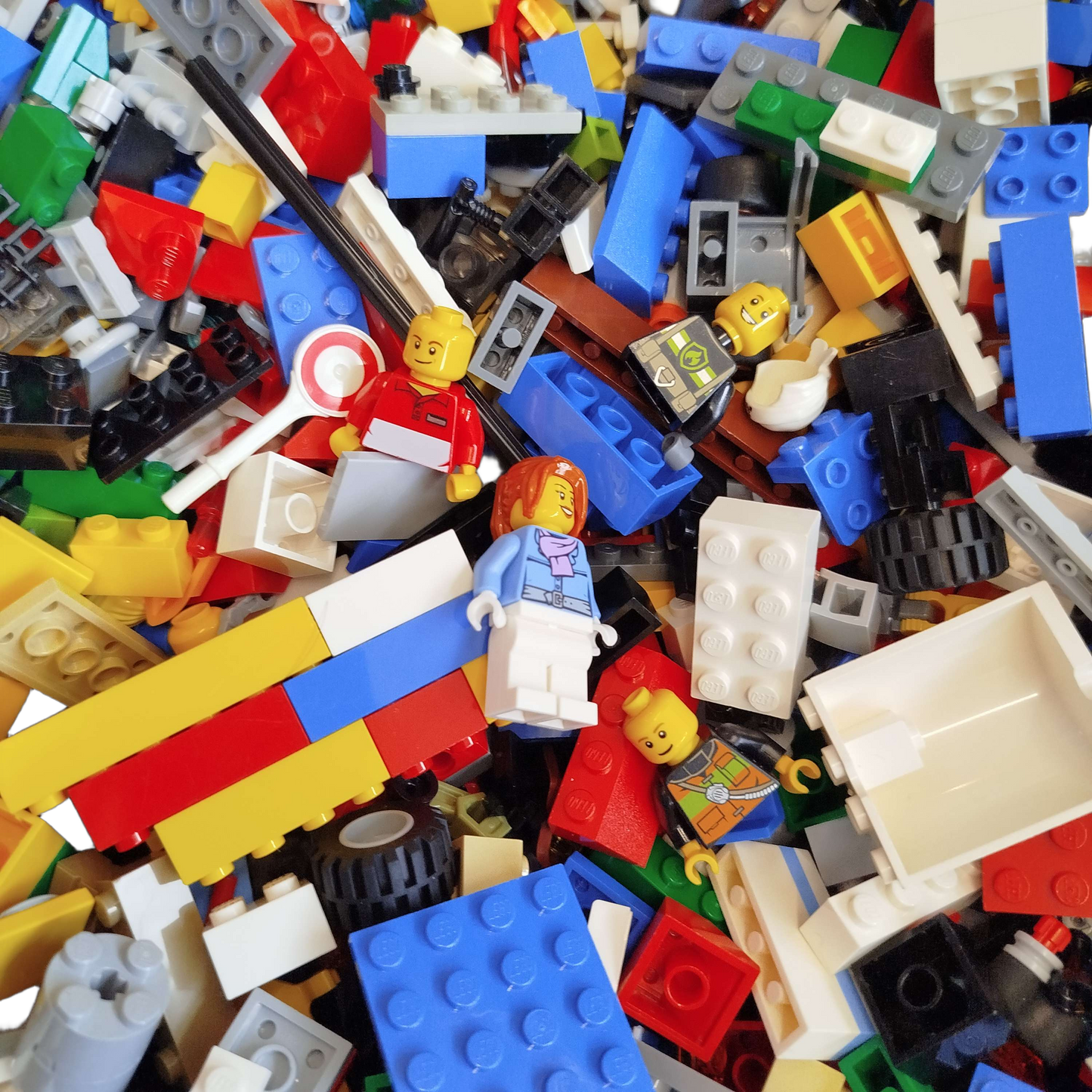 Konvolut LEGO City Bausteine & Minifiguren ca. 8 kg