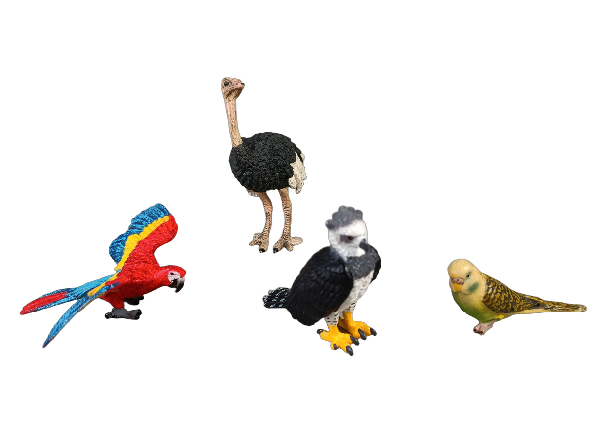 Schleich Tiere Bundle Bauernhof & Vögel 12 Teile Tierfiguren