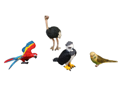 Schleich Tiere Bundle Bauernhof & Vögel 12 Teile Tierfiguren