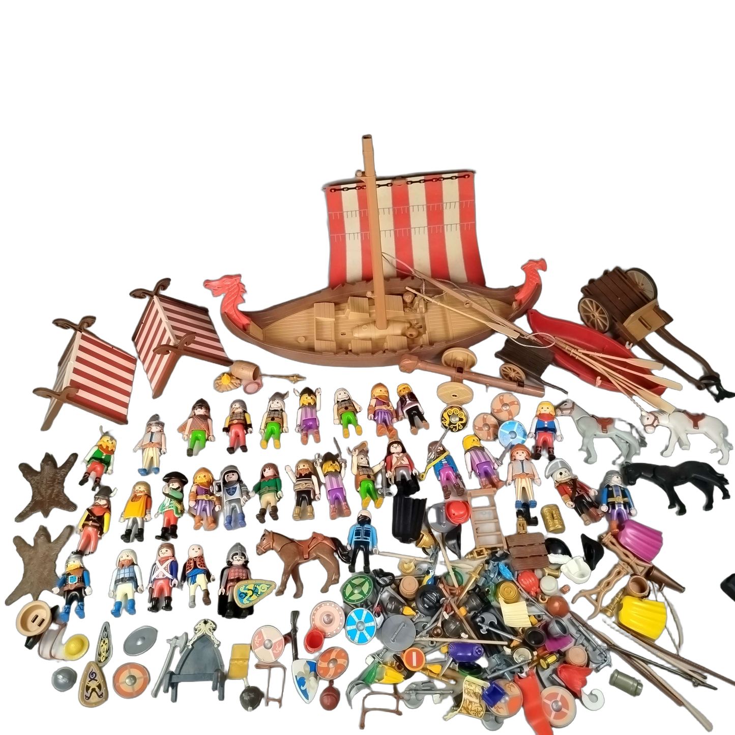 Playmobil Bundle Wikinger Schiff & Figuren