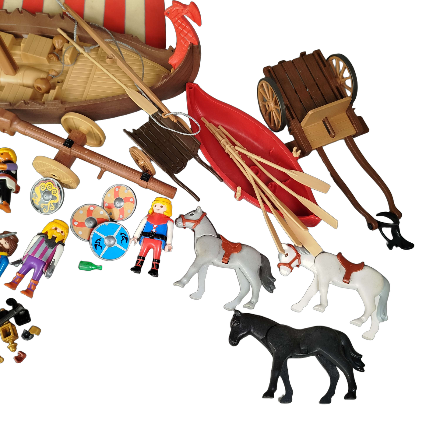 Playmobil Bundle Wikinger Schiff & Figuren