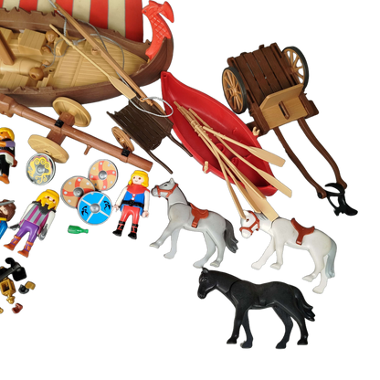 Playmobil Bundle Wikinger Schiff & Figuren