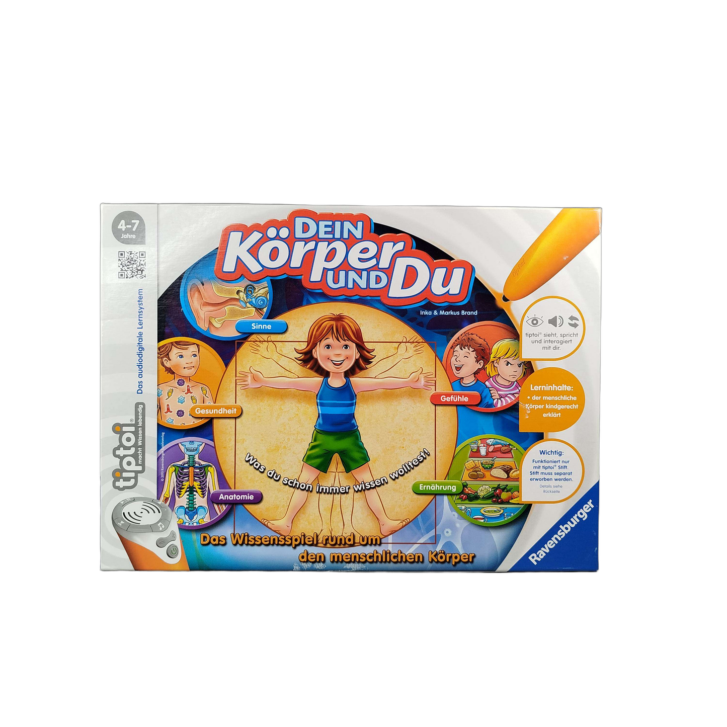Ravensburger tiptoi Dein Körper und Du Lernspiel