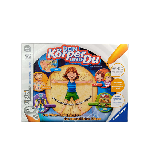 Ravensburger tiptoi Dein Körper und Du Lernspiel