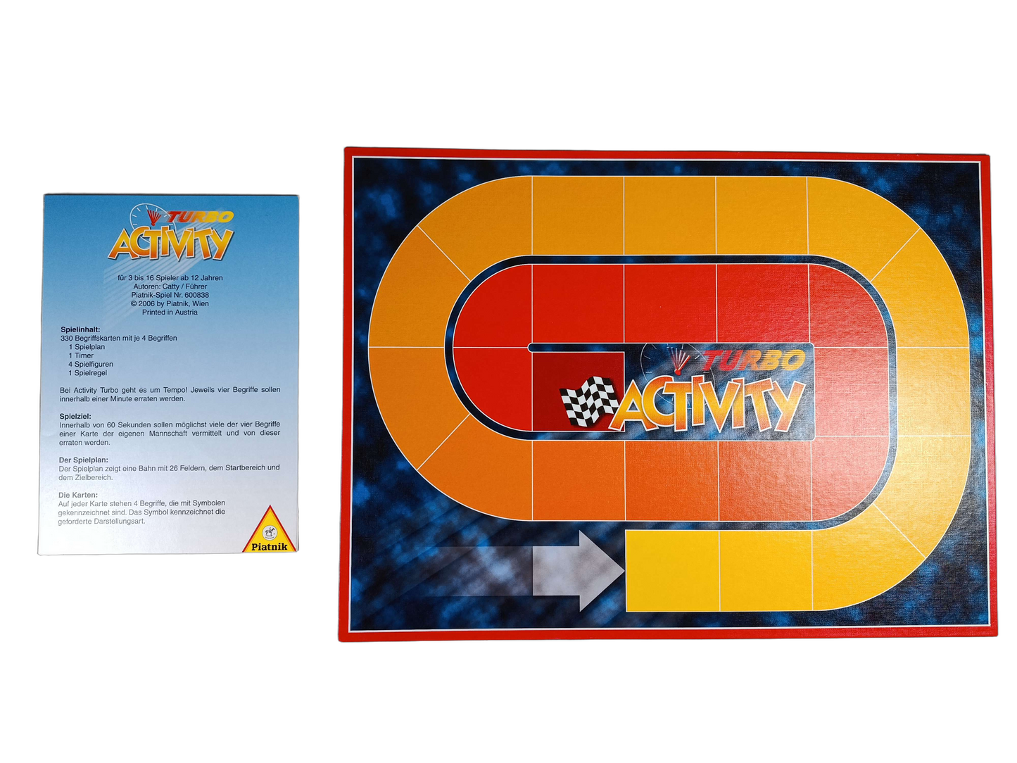 Piatnik Activity Turbo 600838 Brettspiel Partyspiel Familienspiel