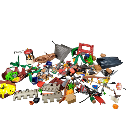Konvolut Playmobil Wikinger Ritter Piraten ca. 3,5 kg
