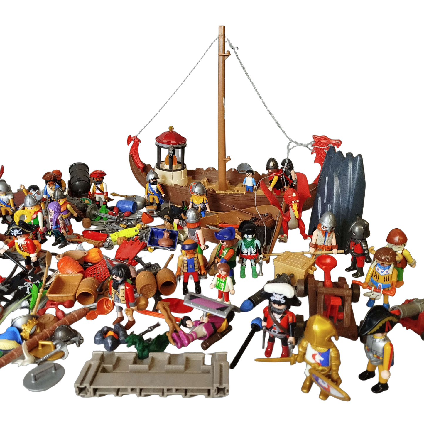 Konvolut Playmobil Wikinger Ritter Piraten ca. 3,5 kg