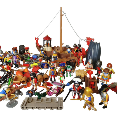 Konvolut Playmobil Wikinger Ritter Piraten ca. 3,5 kg