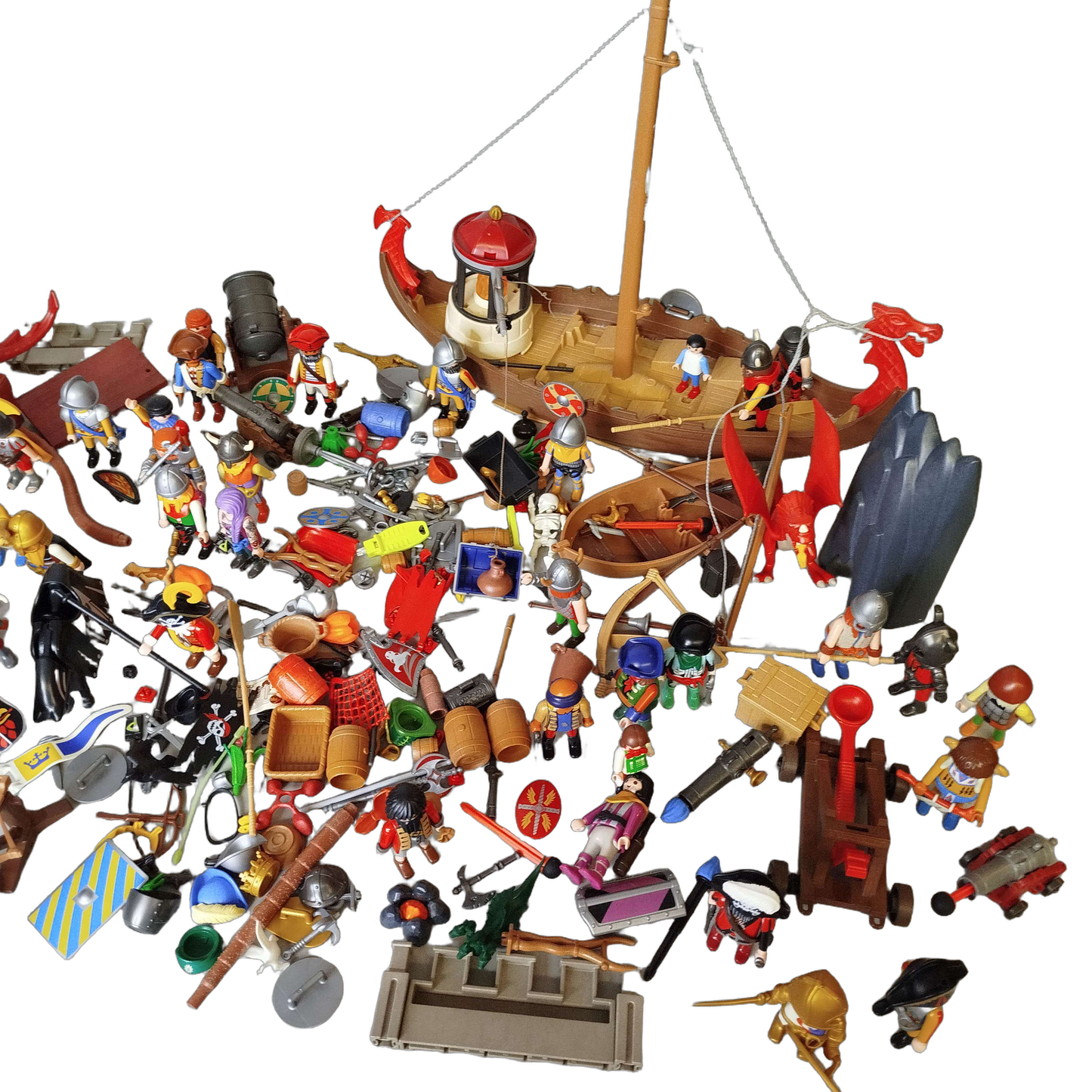 Konvolut Playmobil Wikinger Ritter Piraten ca. 3,5 kg