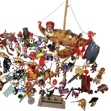 Konvolut Playmobil Wikinger Ritter Piraten ca. 3,5 kg