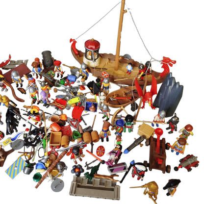Konvolut Playmobil Wikinger Ritter Piraten ca. 3,5 kg