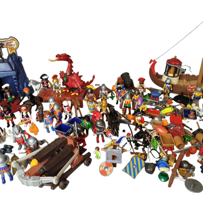 Konvolut Playmobil Wikinger Ritter Piraten ca. 3,5 kg
