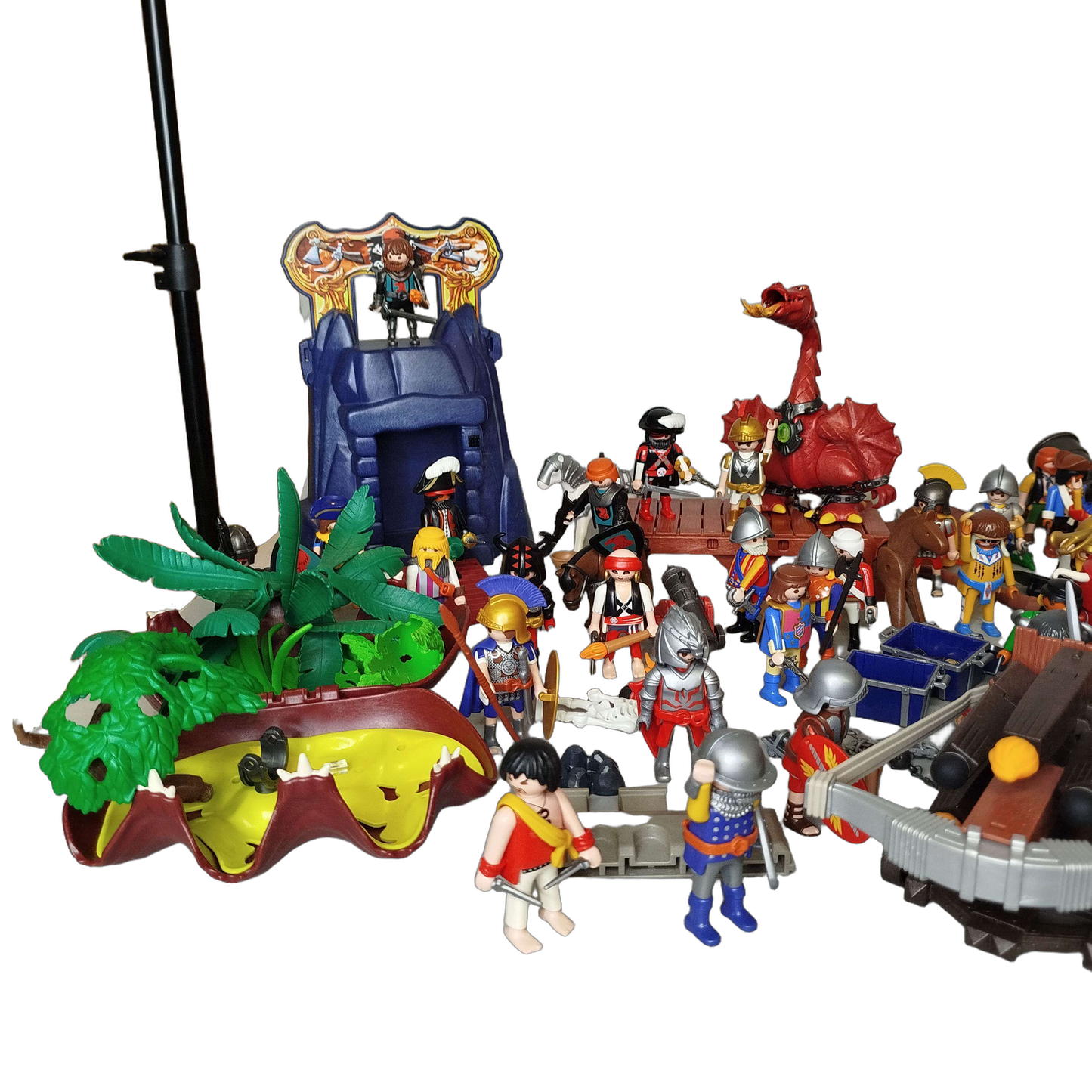 Konvolut Playmobil Wikinger Ritter Piraten ca. 3,5 kg