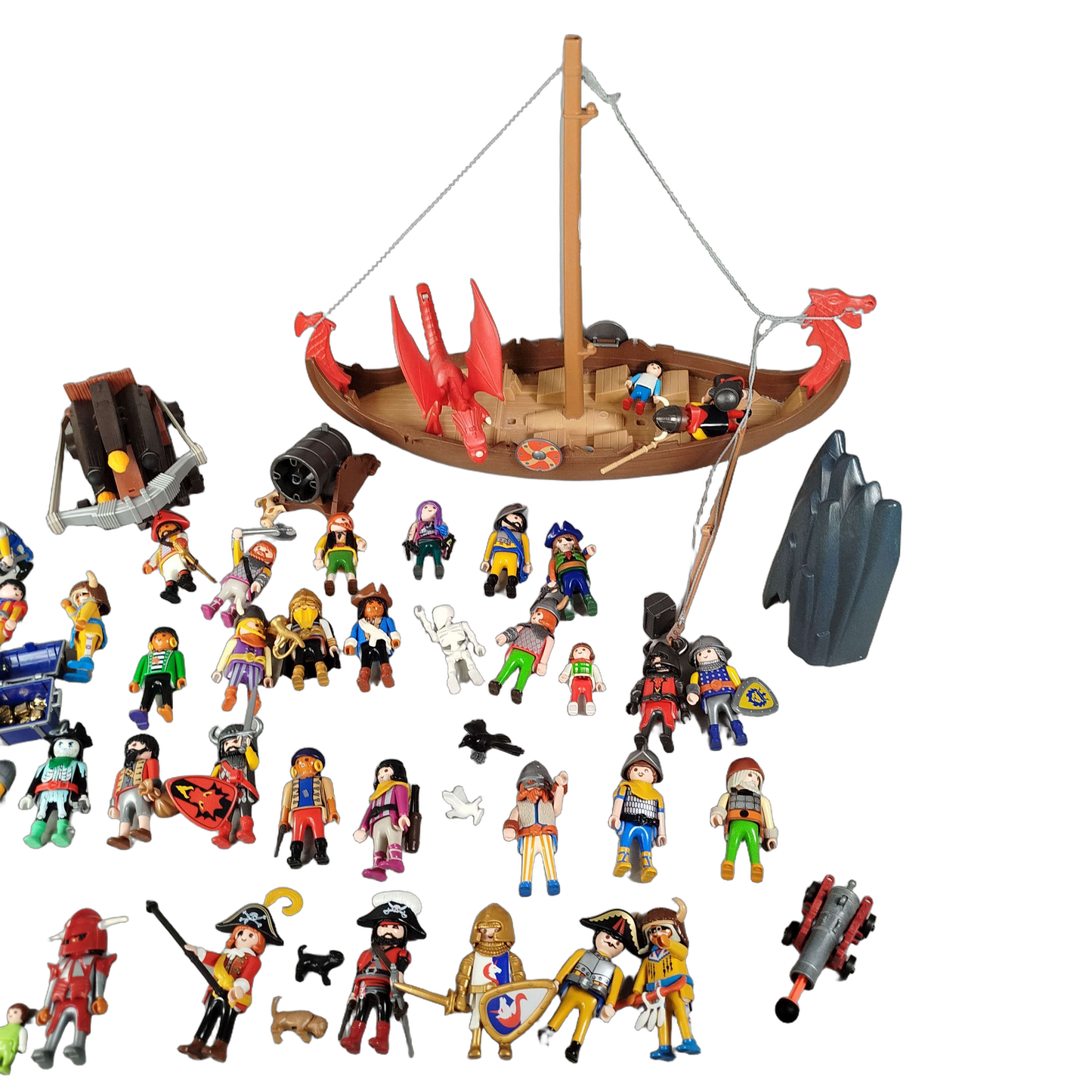 Konvolut Playmobil Wikinger Ritter Piraten ca. 3,5 kg