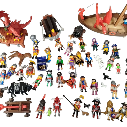 Konvolut Playmobil Wikinger Ritter Piraten ca. 3,5 kg
