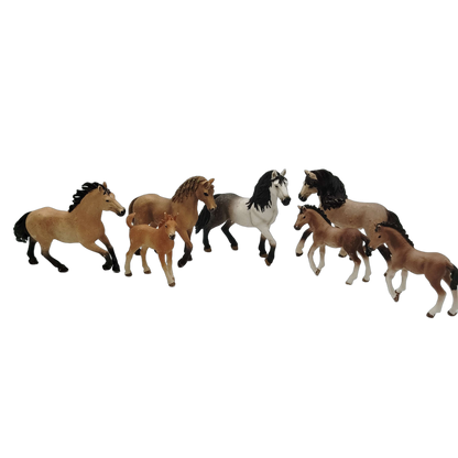 Schleich Tiere Bundle Pferde & Fohlen 7 Teile