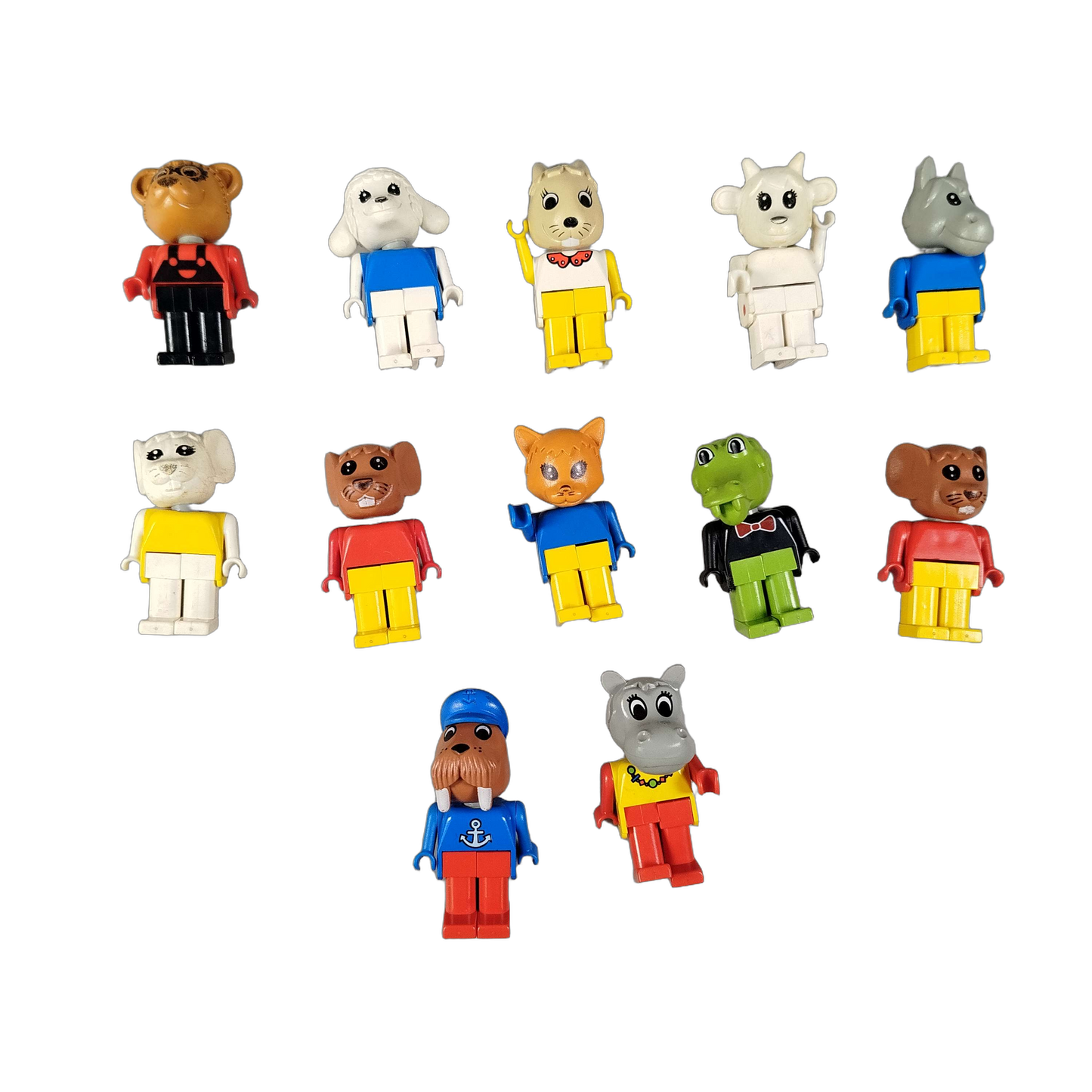 LEGO Bundle DUPLO 12x Tierfiguren