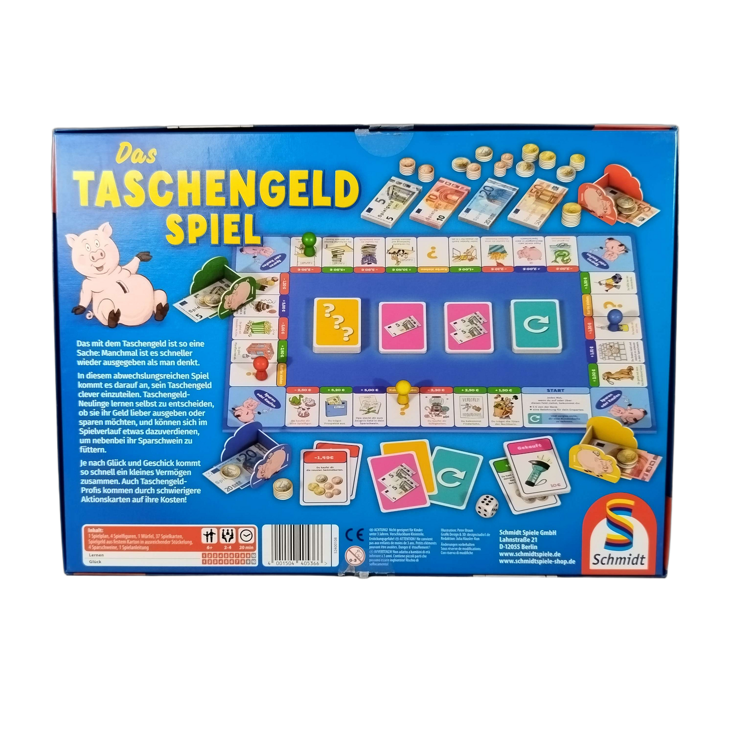 Schmidt Spiele Das Taschengeld Spiel 40536 Brettspiel