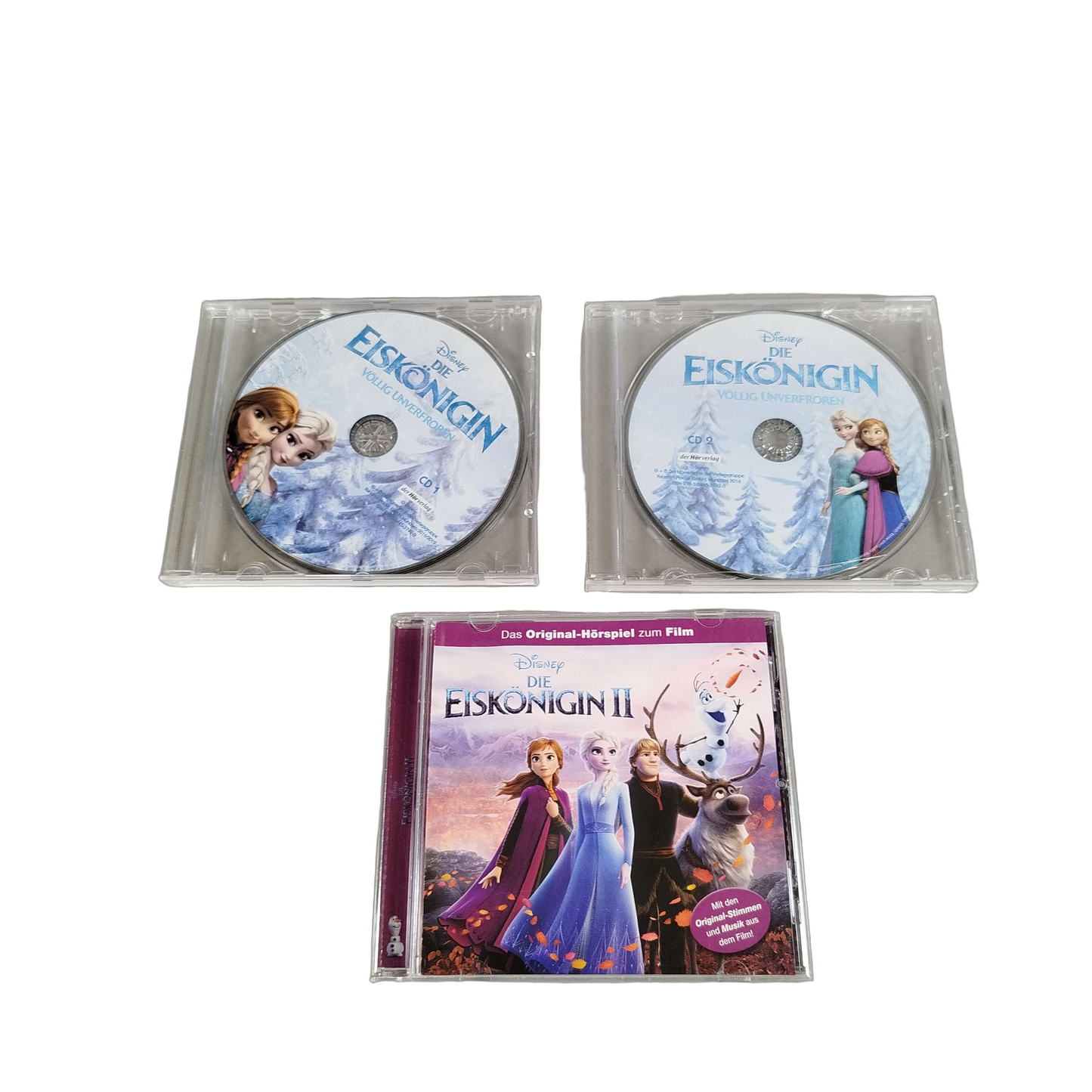 Disney Bundle Frozen 1&2 Set von 2 Hörspiel CDs